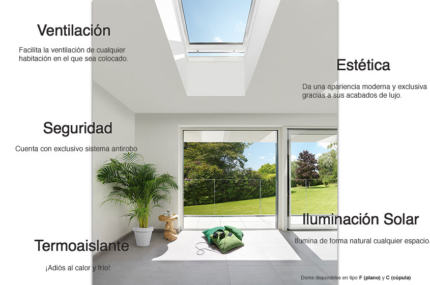domos mexico, ventanas aislantes, ventanas termicas, domotica mexico