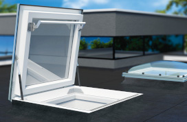 Ventanas salida a cubiertas planas DRC, DRF