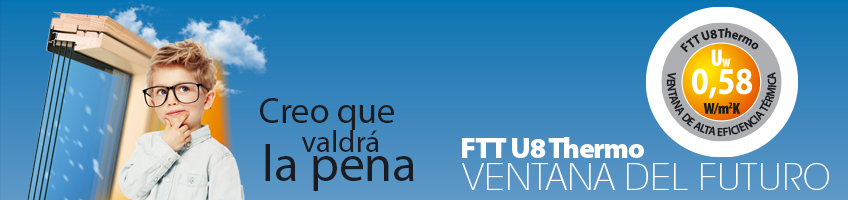 Ventana giratoria especial para construcción pasiva - FAKRO